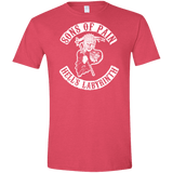 T-Shirts Heather Red / S Sons of Pain Men's Semi-Fitted Softstyle