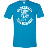 T-Shirts Sapphire / S Sons of Pain Men's Semi-Fitted Softstyle