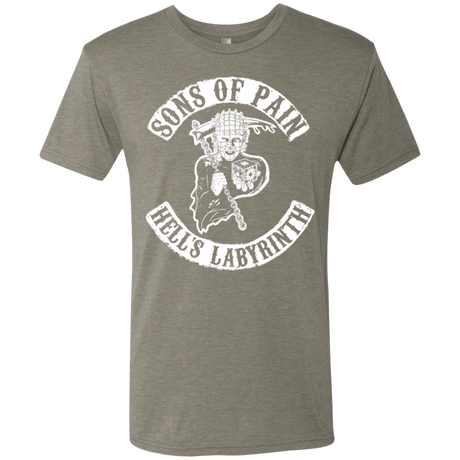 T-Shirts Venetian Grey / S Sons of Pain Men's Triblend T-Shirt
