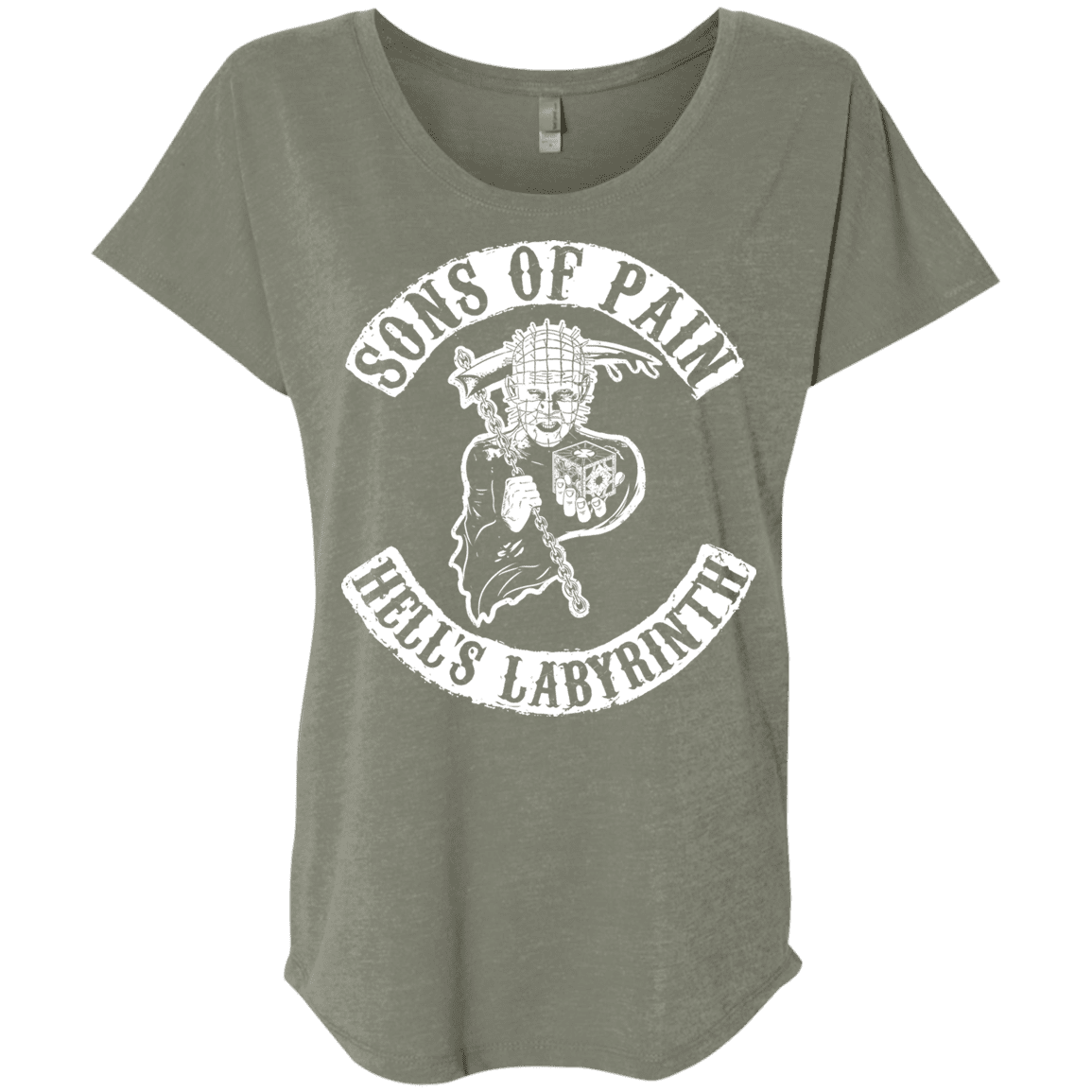 T-Shirts Venetian Grey / X-Small Sons of Pain Triblend Dolman Sleeve