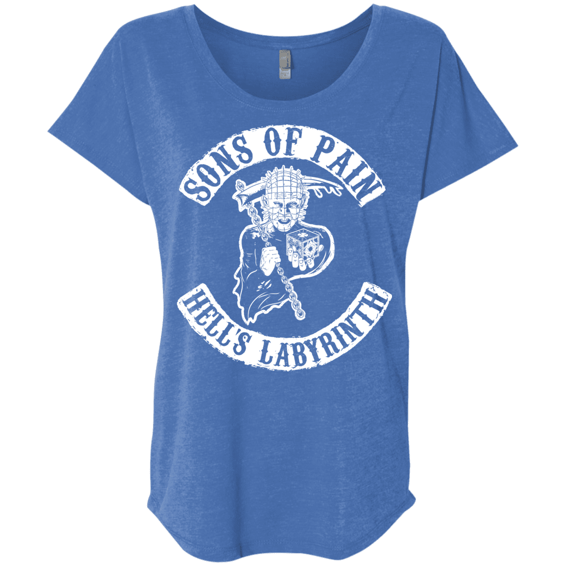 T-Shirts Vintage Royal / X-Small Sons of Pain Triblend Dolman Sleeve