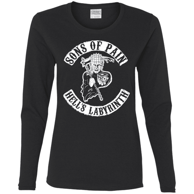 T-Shirts Black / S Sons of Pain Women's Long Sleeve T-Shirt