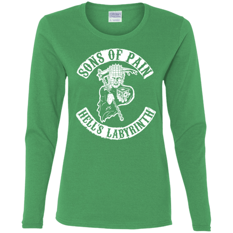 T-Shirts Irish Green / S Sons of Pain Women's Long Sleeve T-Shirt