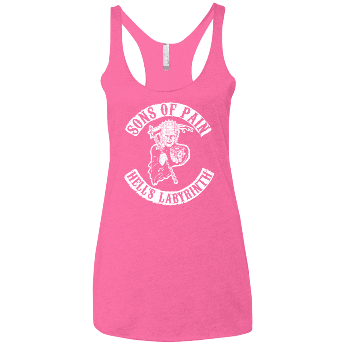 T-Shirts Vintage Pink / X-Small Sons of Pain Women's Triblend Racerback Tank
