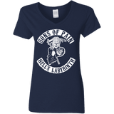 T-Shirts Navy / S Sons of Pain Women's V-Neck T-Shirt