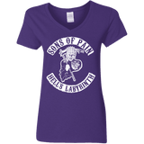 T-Shirts Purple / S Sons of Pain Women's V-Neck T-Shirt