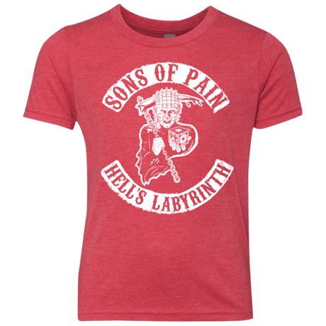 T-Shirts Vintage Red / YXS Sons of Pain Youth Triblend T-Shirt