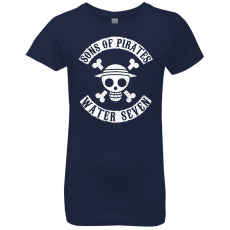 T-Shirts Midnight Navy / YXS Sons of Pirates Girls Premium T-Shirt