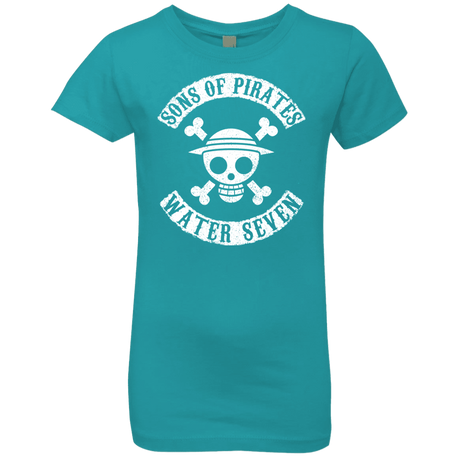 T-Shirts Tahiti Blue / YXS Sons of Pirates Girls Premium T-Shirt