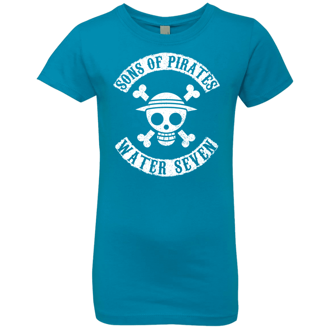 T-Shirts Turquoise / YXS Sons of Pirates Girls Premium T-Shirt