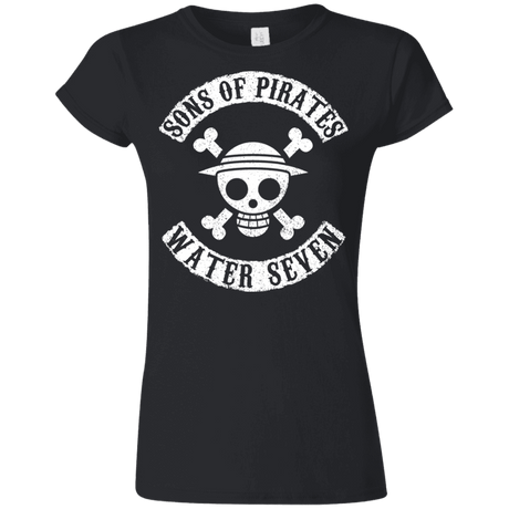 T-Shirts Black / S Sons of Pirates Junior Slimmer-Fit T-Shirt