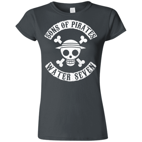 T-Shirts Charcoal / S Sons of Pirates Junior Slimmer-Fit T-Shirt