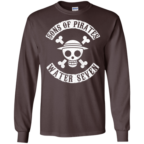 T-Shirts Dark Chocolate / S Sons of Pirates Men's Long Sleeve T-Shirt