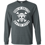 T-Shirts Dark Heather / S Sons of Pirates Men's Long Sleeve T-Shirt