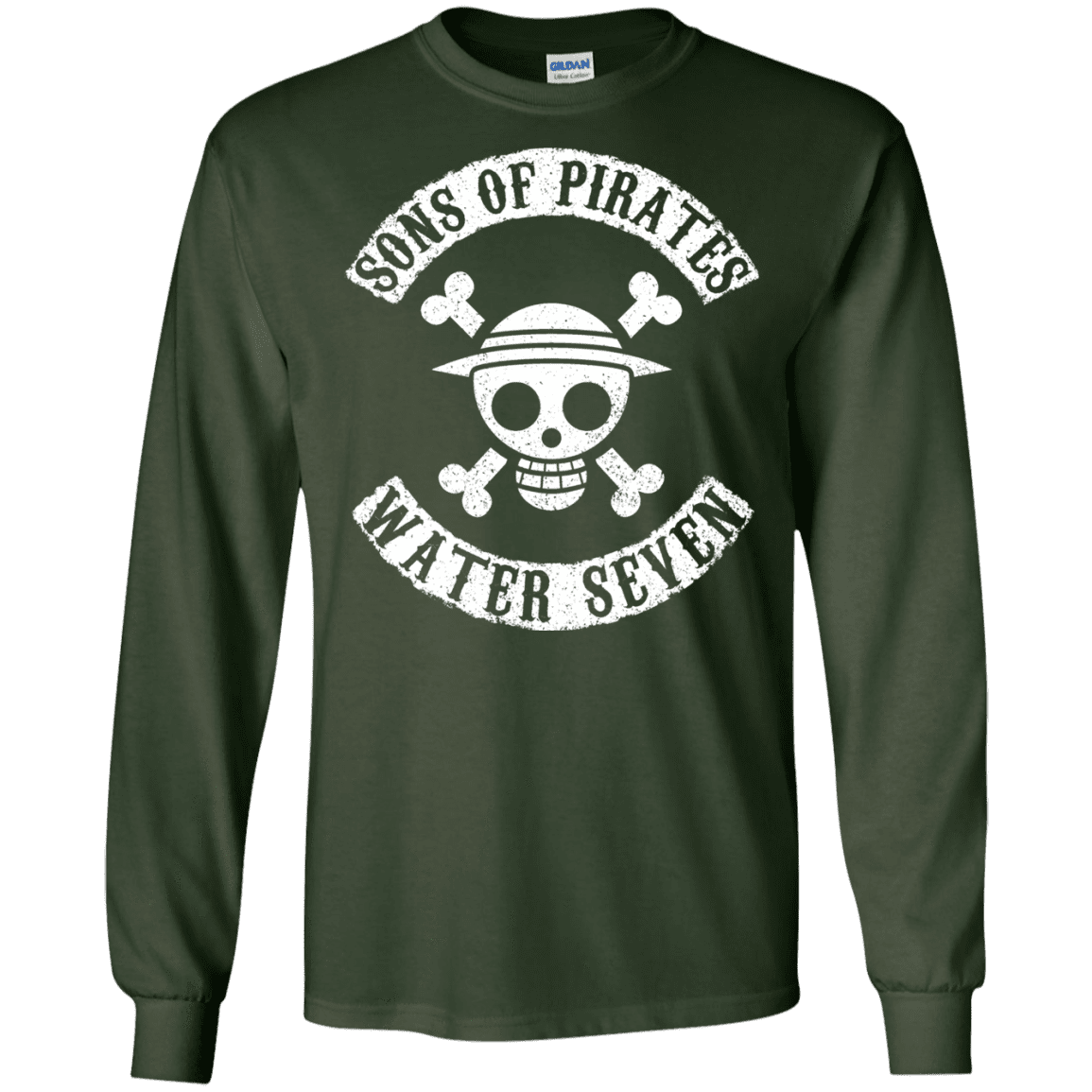 T-Shirts Forest Green / S Sons of Pirates Men's Long Sleeve T-Shirt