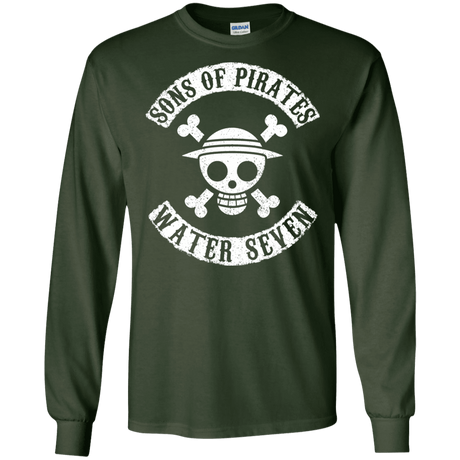 T-Shirts Forest Green / S Sons of Pirates Men's Long Sleeve T-Shirt