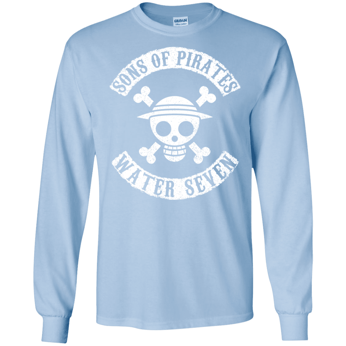 T-Shirts Light Blue / S Sons of Pirates Men's Long Sleeve T-Shirt
