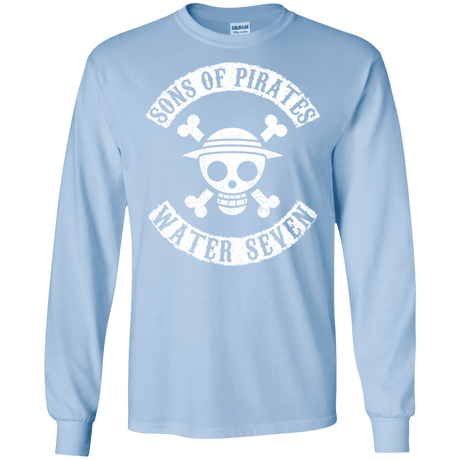 T-Shirts Light Blue / S Sons of Pirates Men's Long Sleeve T-Shirt