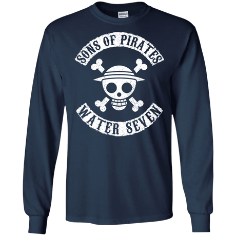 T-Shirts Navy / S Sons of Pirates Men's Long Sleeve T-Shirt