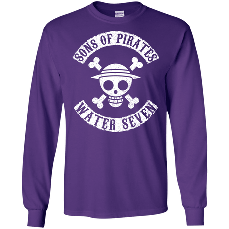 T-Shirts Purple / S Sons of Pirates Men's Long Sleeve T-Shirt