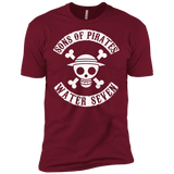 T-Shirts Cardinal / X-Small Sons of Pirates Men's Premium T-Shirt