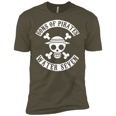 T-Shirts Military Green / X-Small Sons of Pirates Men's Premium T-Shirt