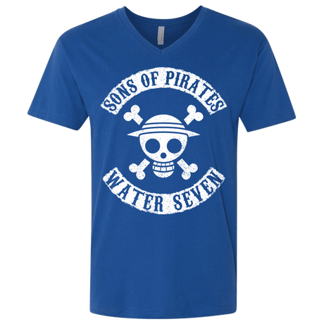 T-Shirts Royal / X-Small Sons of Pirates Men's Premium V-Neck