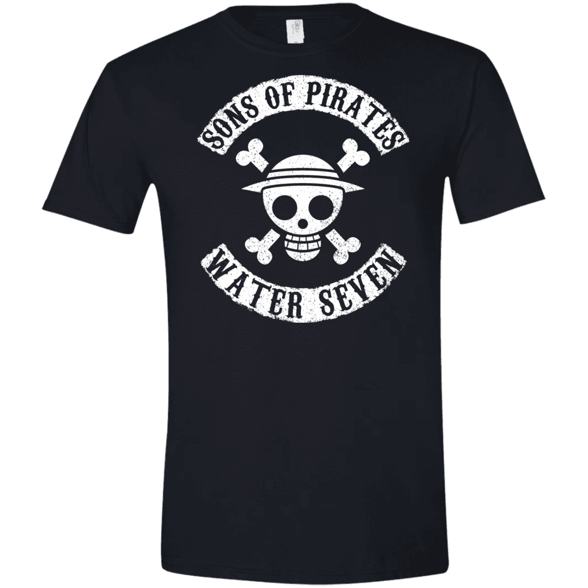 T-Shirts Black / X-Small Sons of Pirates Men's Semi-Fitted Softstyle