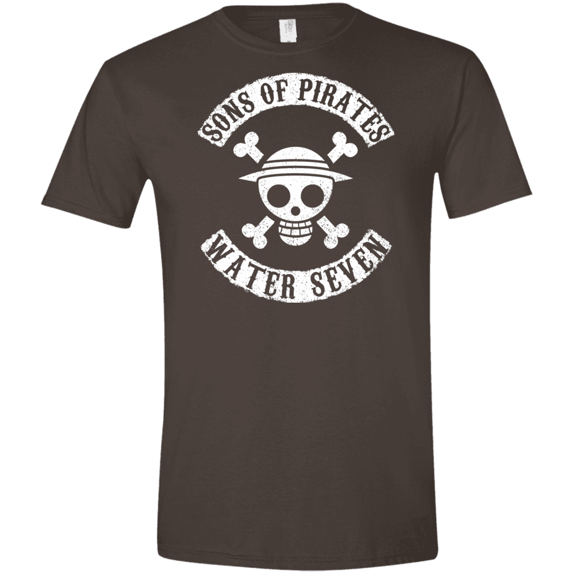 T-Shirts Dark Chocolate / S Sons of Pirates Men's Semi-Fitted Softstyle