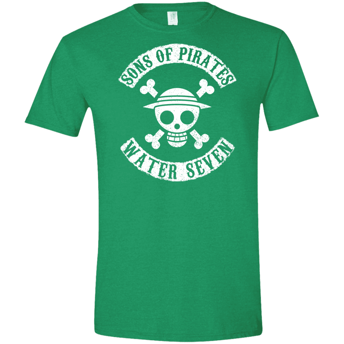 T-Shirts Heather Irish Green / S Sons of Pirates Men's Semi-Fitted Softstyle