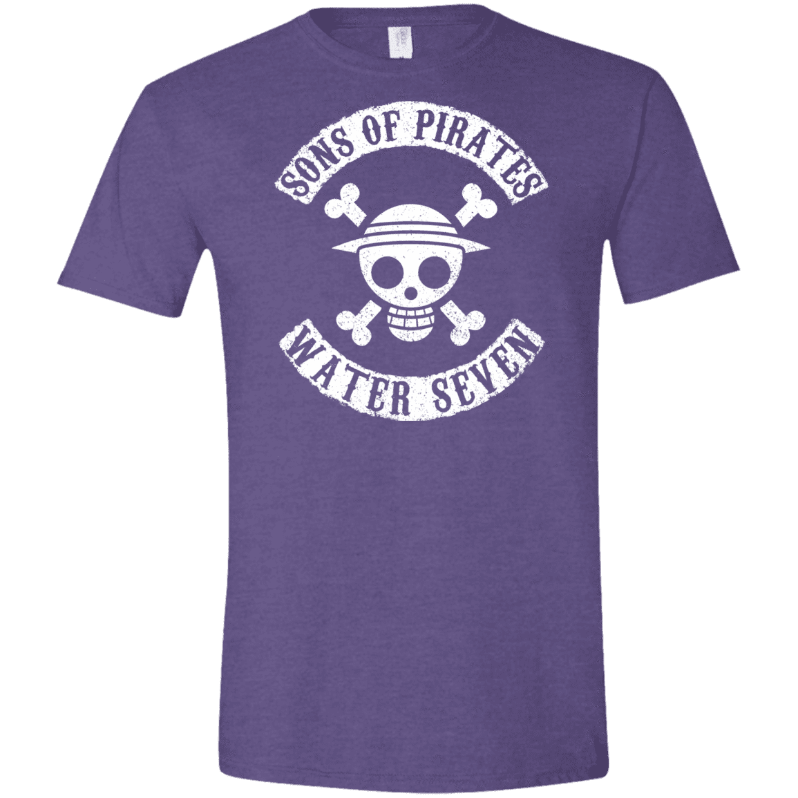 T-Shirts Heather Purple / S Sons of Pirates Men's Semi-Fitted Softstyle