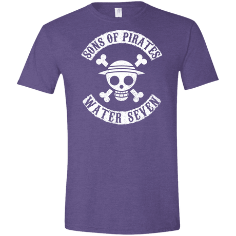T-Shirts Heather Purple / S Sons of Pirates Men's Semi-Fitted Softstyle