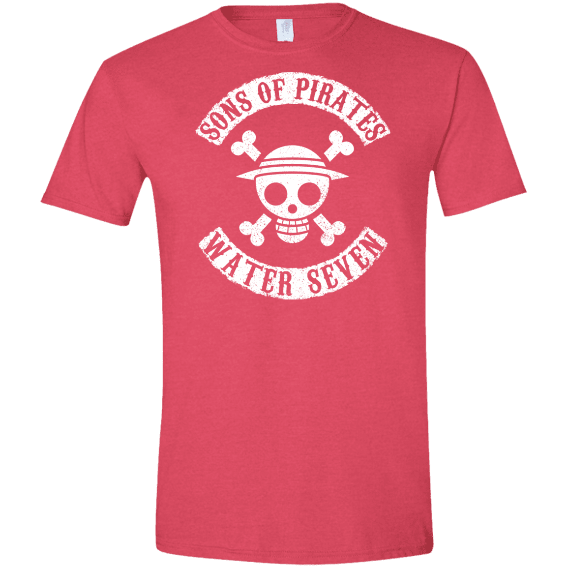 T-Shirts Heather Red / S Sons of Pirates Men's Semi-Fitted Softstyle