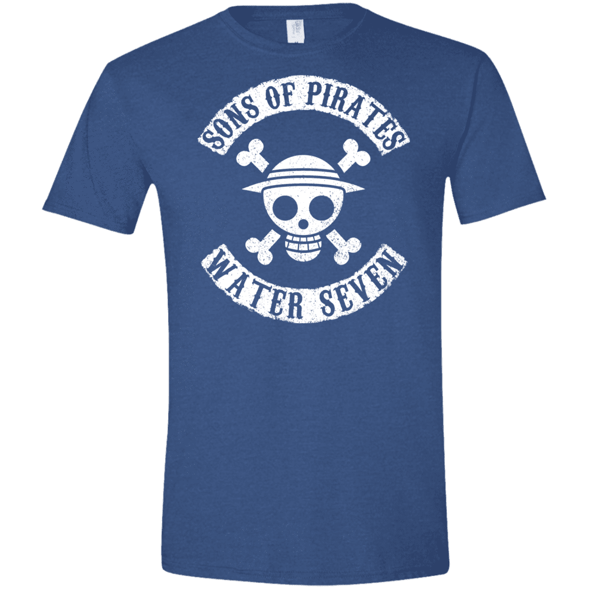 T-Shirts Heather Royal / X-Small Sons of Pirates Men's Semi-Fitted Softstyle
