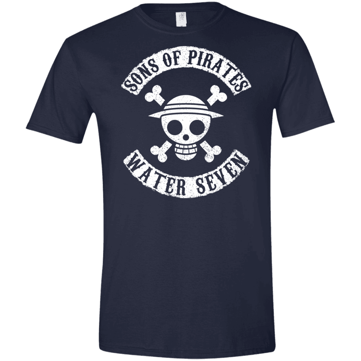 T-Shirts Navy / X-Small Sons of Pirates Men's Semi-Fitted Softstyle