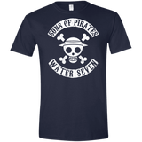 T-Shirts Navy / X-Small Sons of Pirates Men's Semi-Fitted Softstyle
