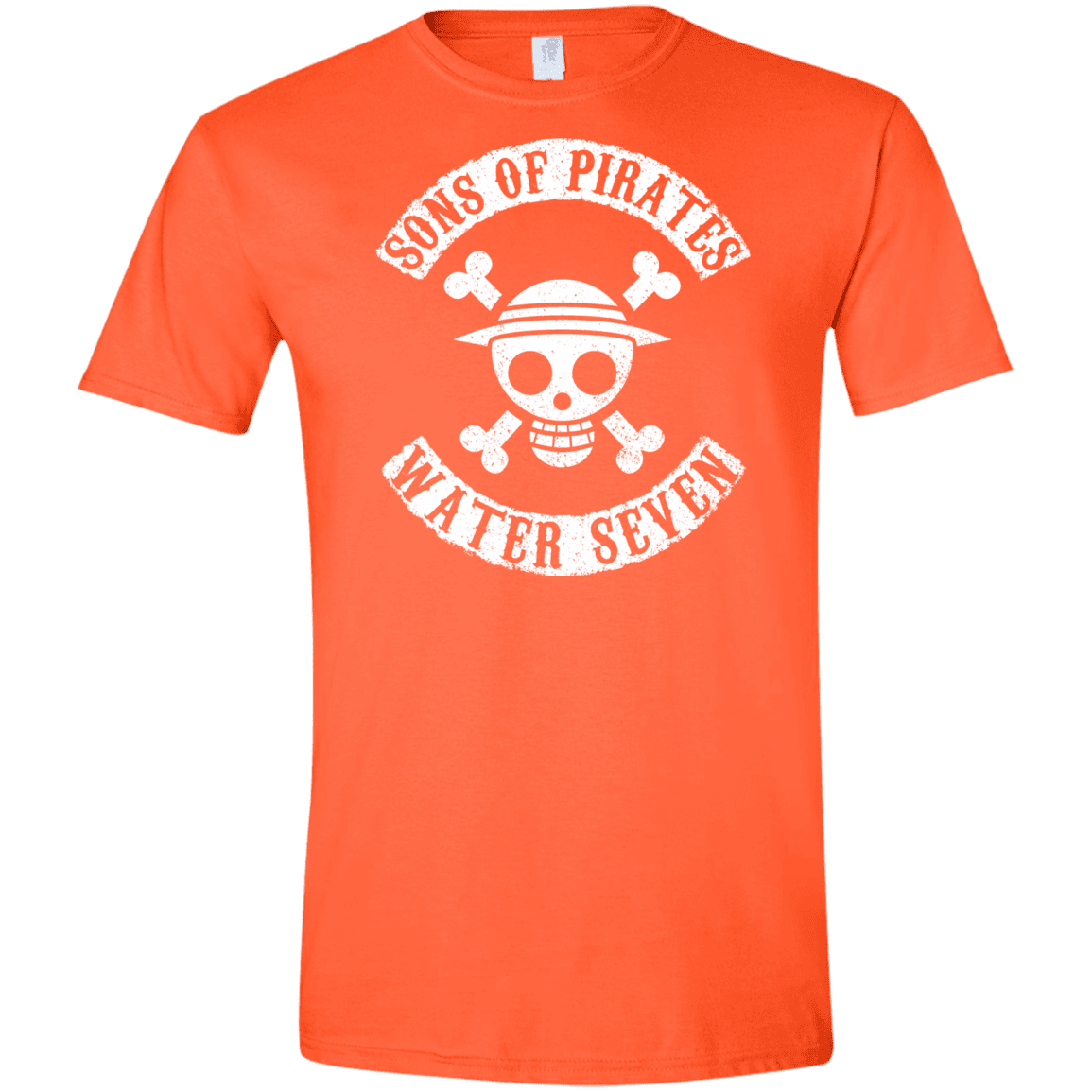 T-Shirts Orange / S Sons of Pirates Men's Semi-Fitted Softstyle