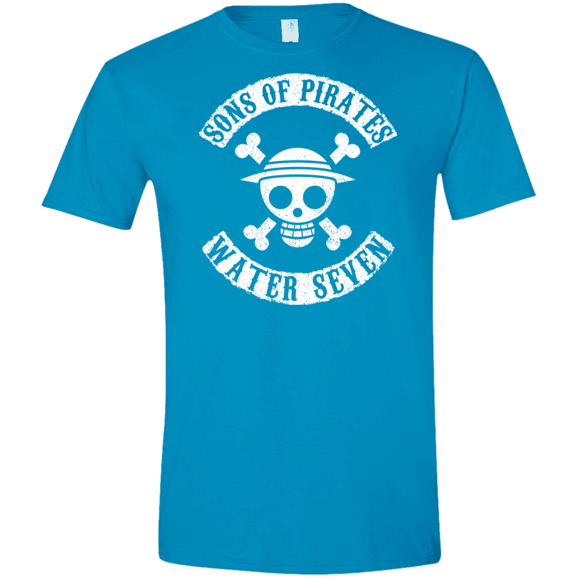 T-Shirts Sapphire / S Sons of Pirates Men's Semi-Fitted Softstyle