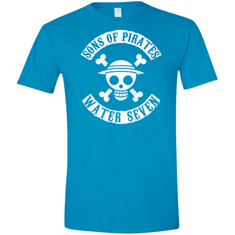 T-Shirts Sapphire / S Sons of Pirates Men's Semi-Fitted Softstyle