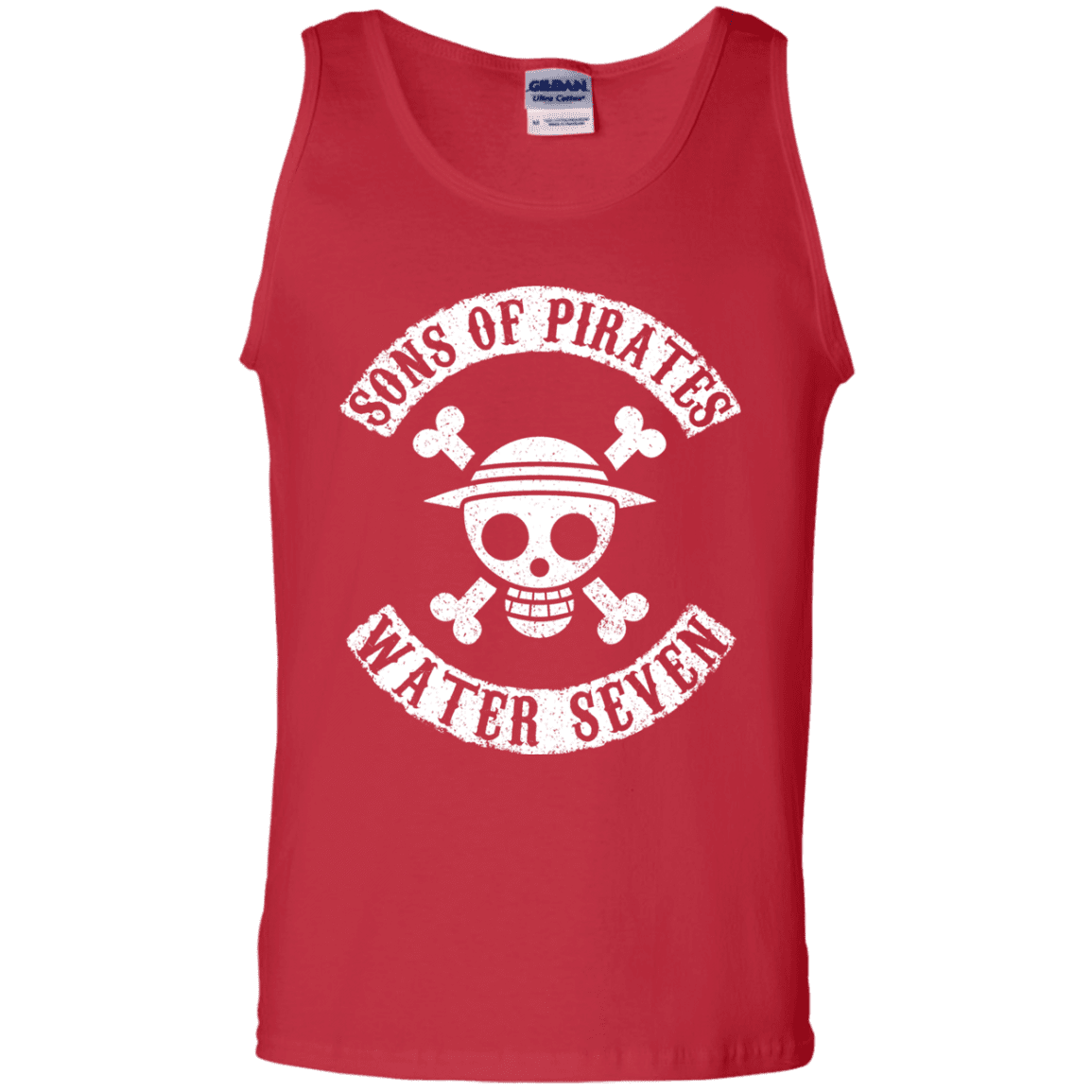 T-Shirts Red / S Sons of Pirates Men's Tank Top