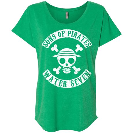 T-Shirts Envy / X-Small Sons of Pirates Triblend Dolman Sleeve