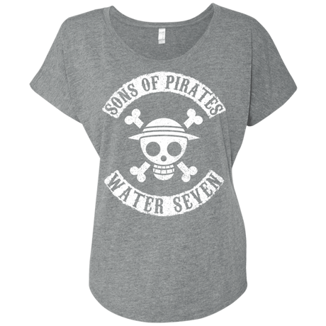 T-Shirts Premium Heather / X-Small Sons of Pirates Triblend Dolman Sleeve