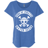 T-Shirts Vintage Royal / X-Small Sons of Pirates Triblend Dolman Sleeve