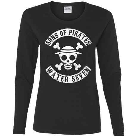 T-Shirts Black / S Sons of Pirates Women's Long Sleeve T-Shirt
