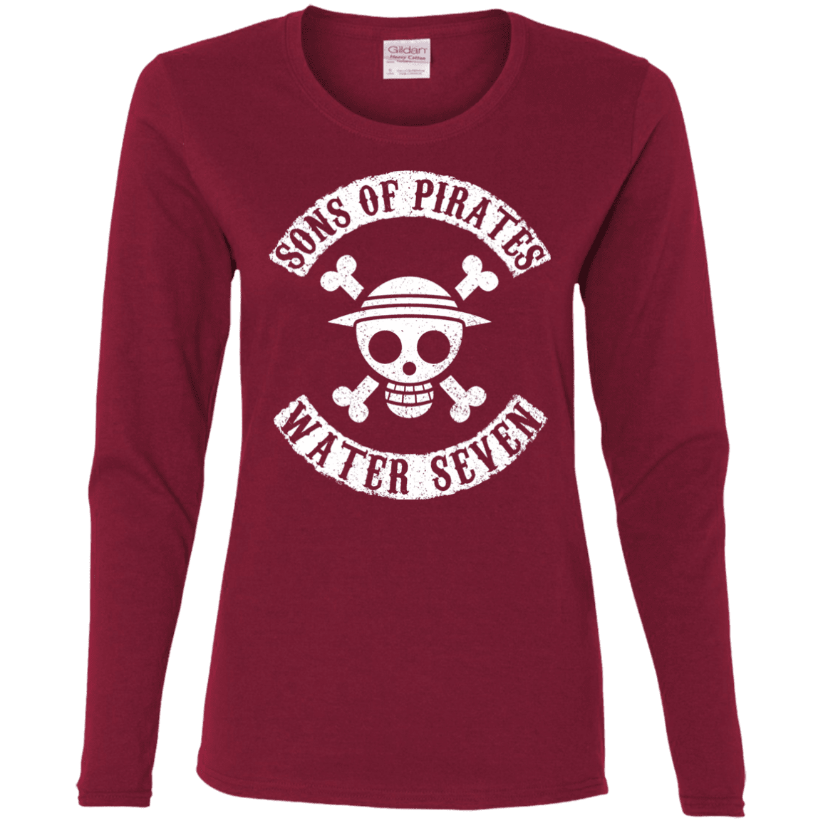 T-Shirts Cardinal / S Sons of Pirates Women's Long Sleeve T-Shirt