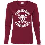 T-Shirts Cardinal / S Sons of Pirates Women's Long Sleeve T-Shirt