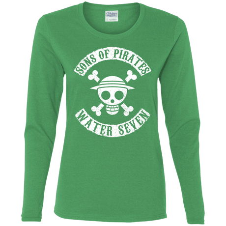 T-Shirts Irish Green / S Sons of Pirates Women's Long Sleeve T-Shirt