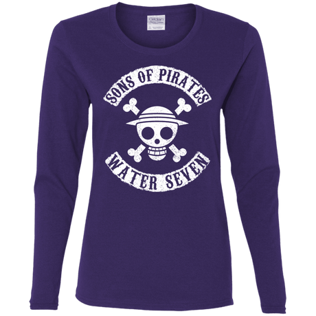 T-Shirts Purple / S Sons of Pirates Women's Long Sleeve T-Shirt