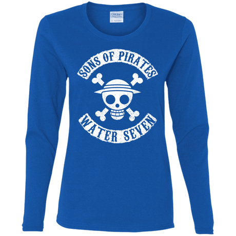 T-Shirts Royal / S Sons of Pirates Women's Long Sleeve T-Shirt