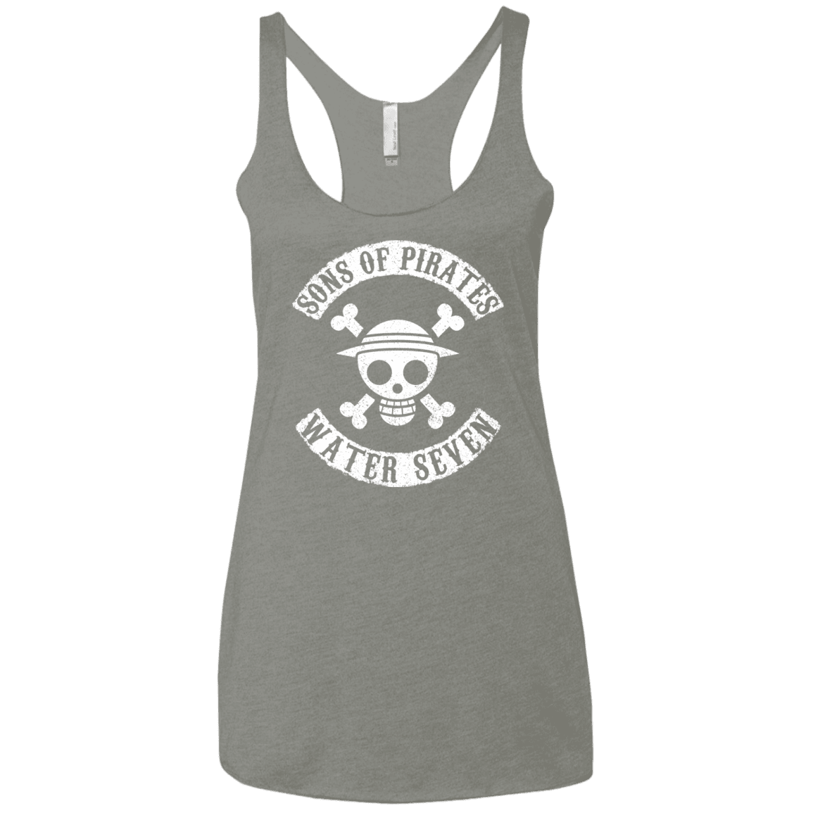 T-Shirts Venetian Grey / X-Small Sons of Pirates Women's Triblend Racerback Tank